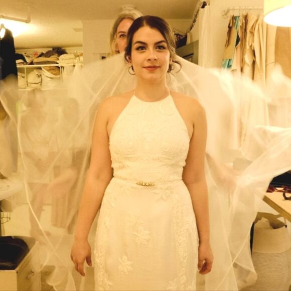 Custom Midi Weddingdress - Picture 5 of 8